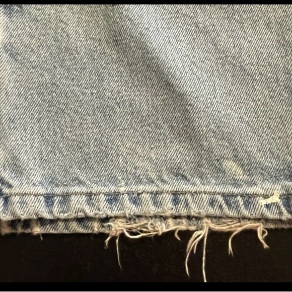 Carhartt Jeans Distressed-Men's-Relaxed Fit Straight-Light Blue-38x30 - Picture 4 of 13